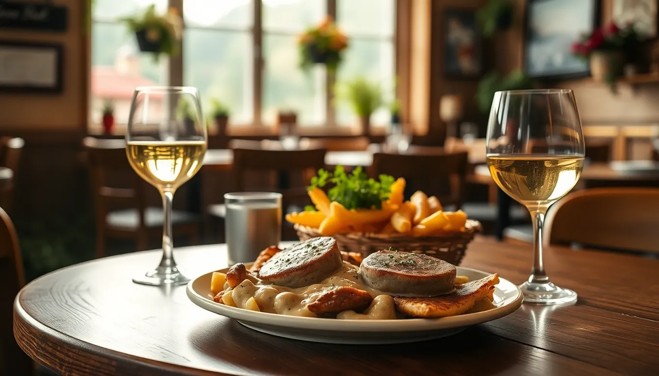 스위스 알프스 마카로니