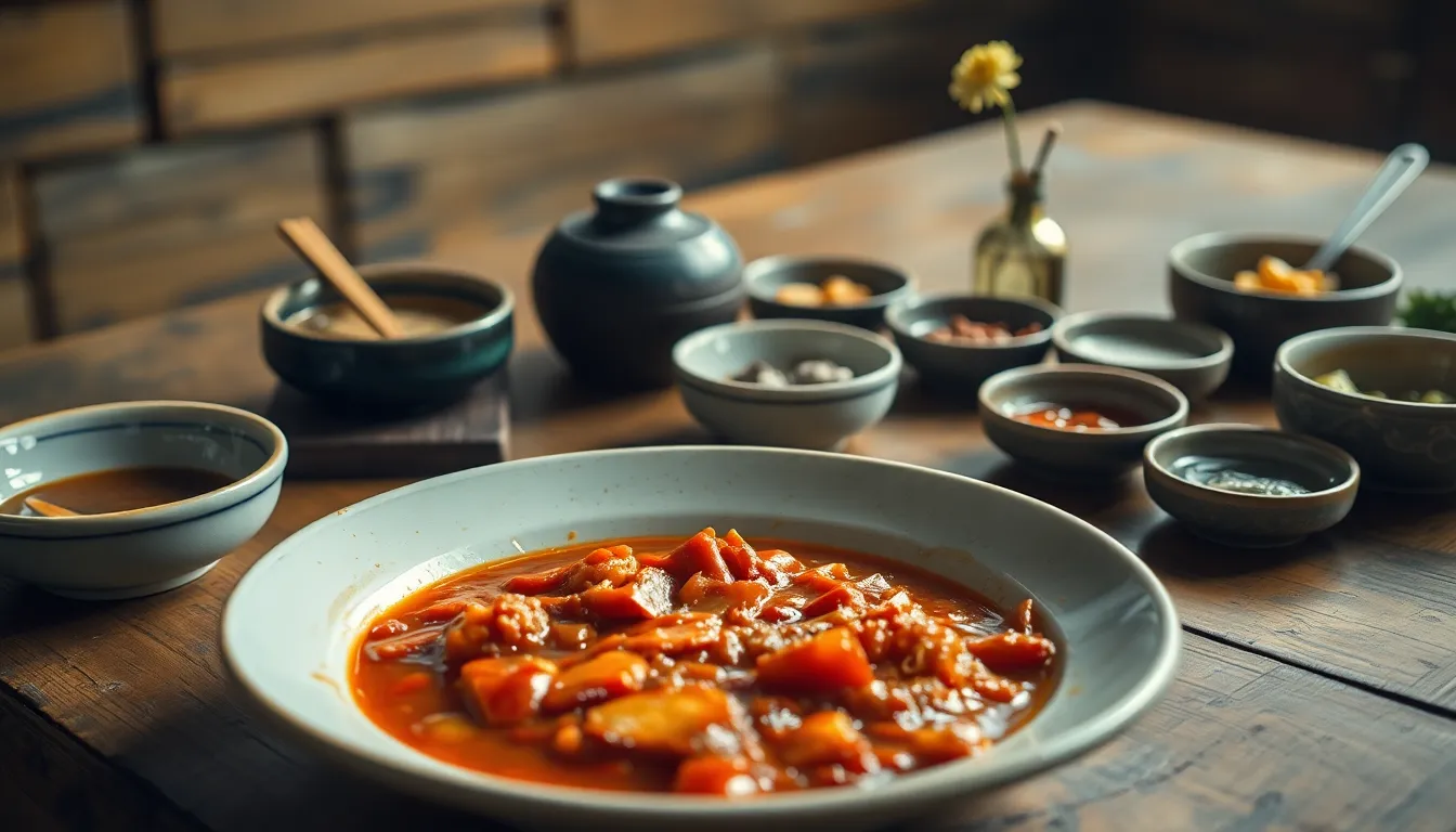 충장로 작은부엌 내부 인테리어와 음식 사진