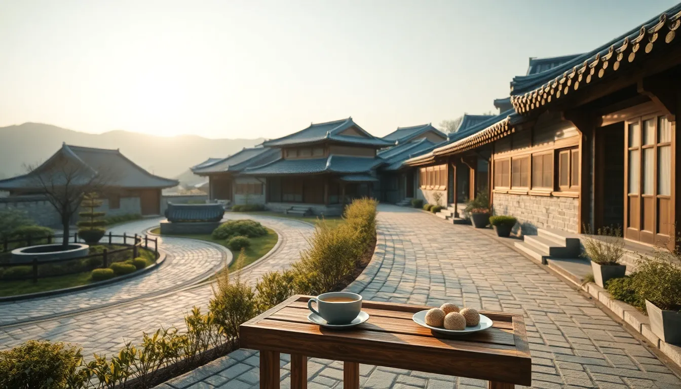 북촌 한옥마을의 아름다운 풍경