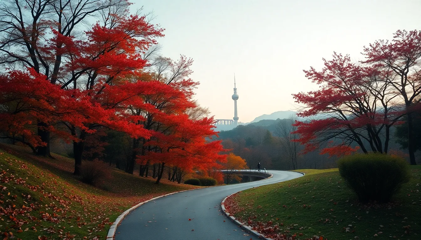 북촌 한옥마을 골목길 풍경