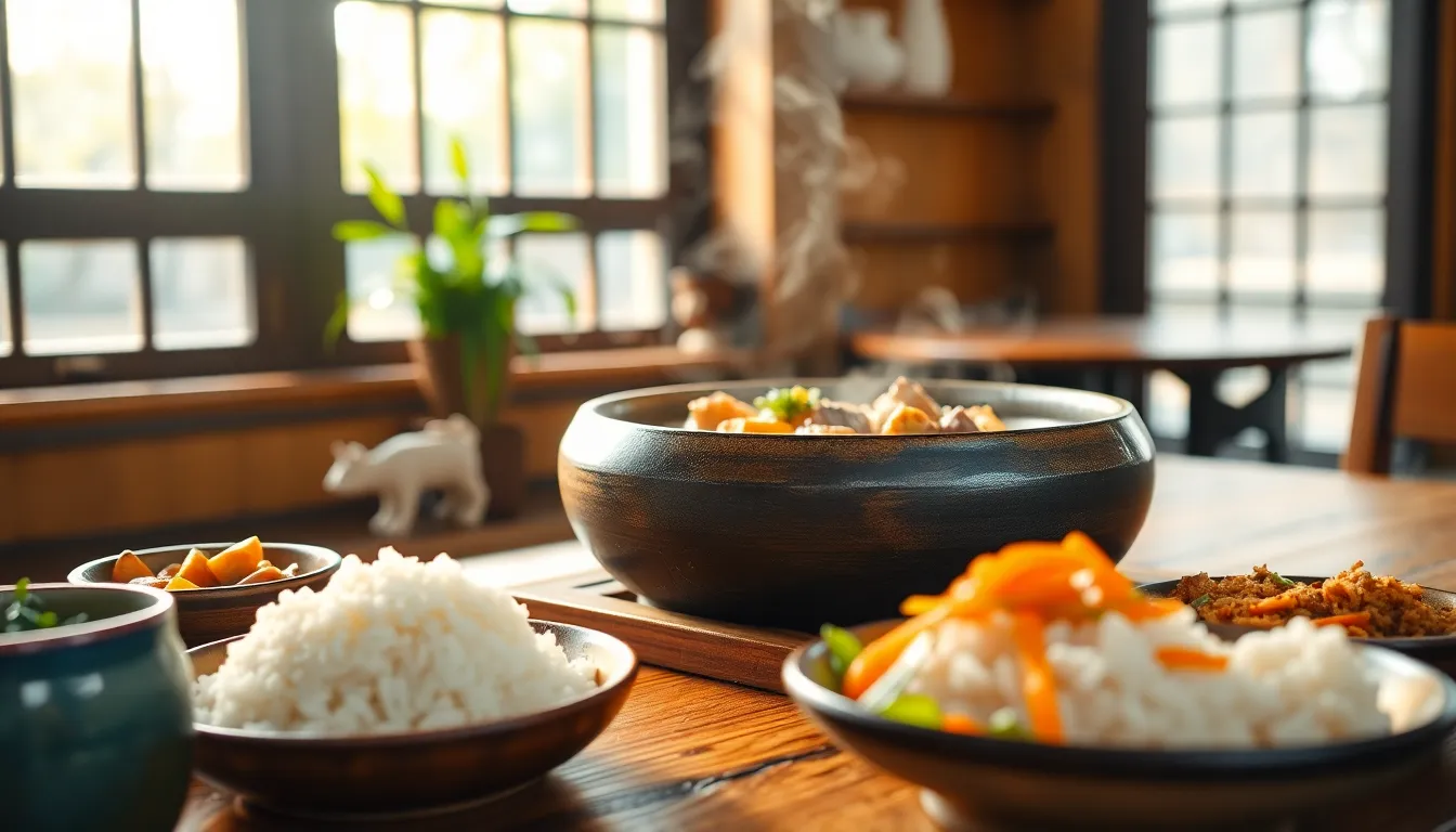 대구 미도식당 내부 모습
