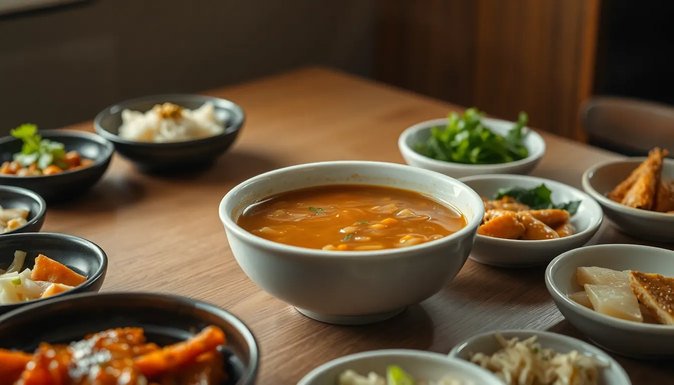 군산 초원식당 백반 한상차림