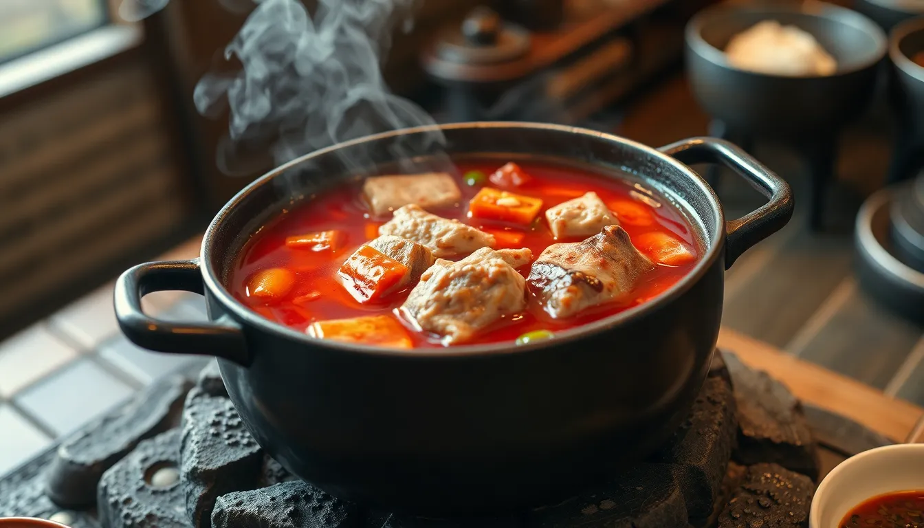 철원 두루치기 맛있게 볶아진 모습
