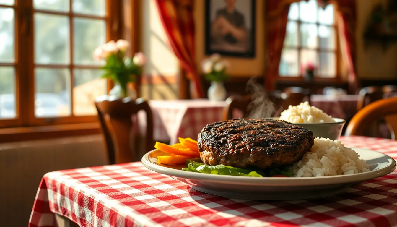 빠리정 함박스테이크 이미지