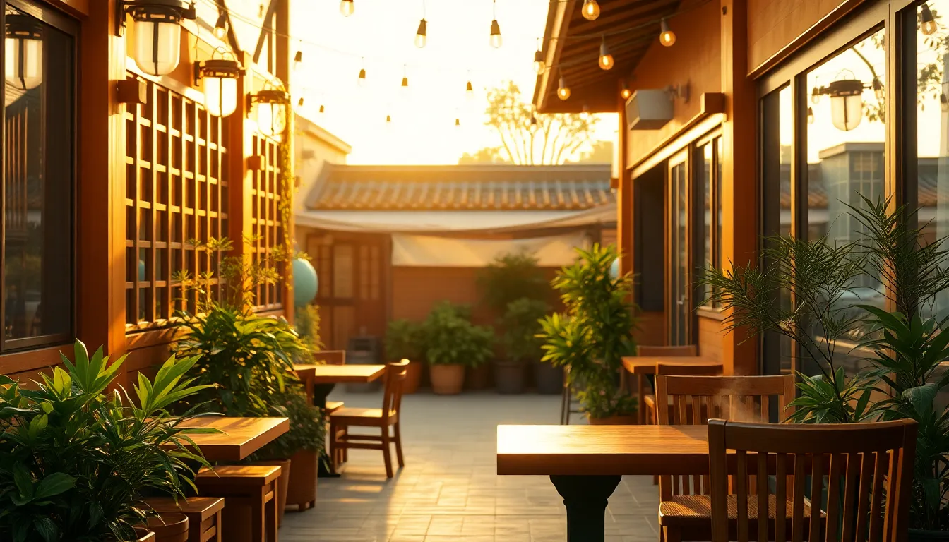 용인 뜰사랑의 아름다운 한정식 상차림