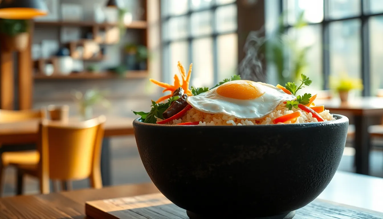 청담순두부 식당 내부 전경