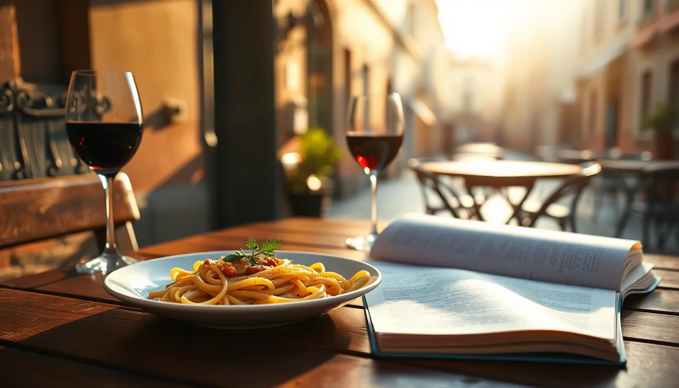 이탈리아 압축 여행의 아름다운 풍경