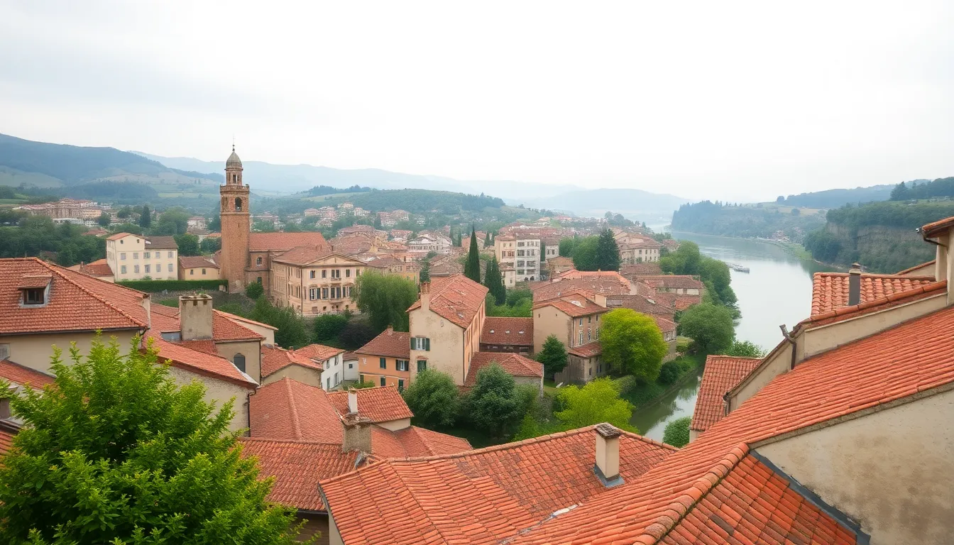 콜마르의 아름다운 골목길 카페 풍경