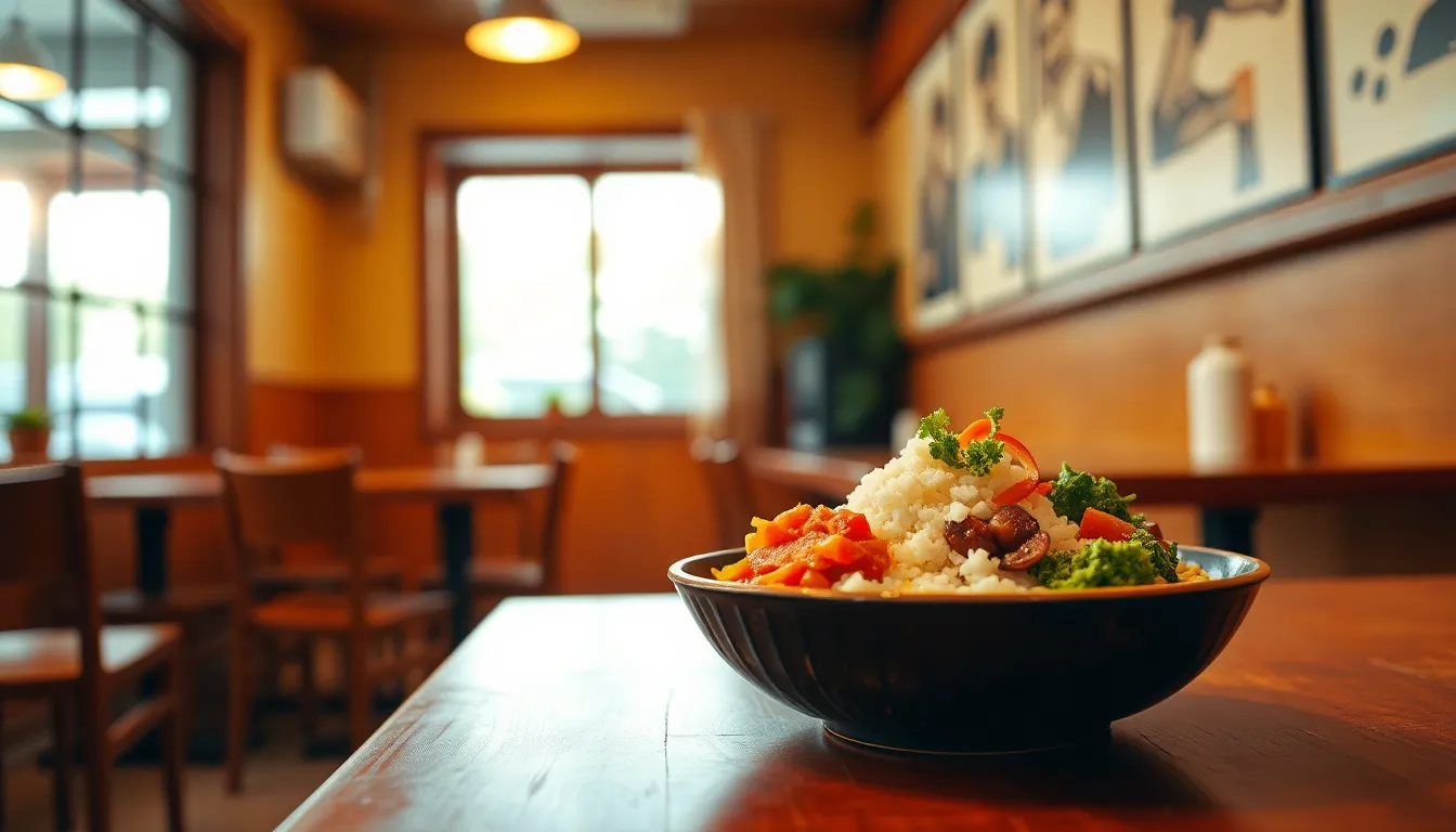 제주 혼밥 식당 내부 모습