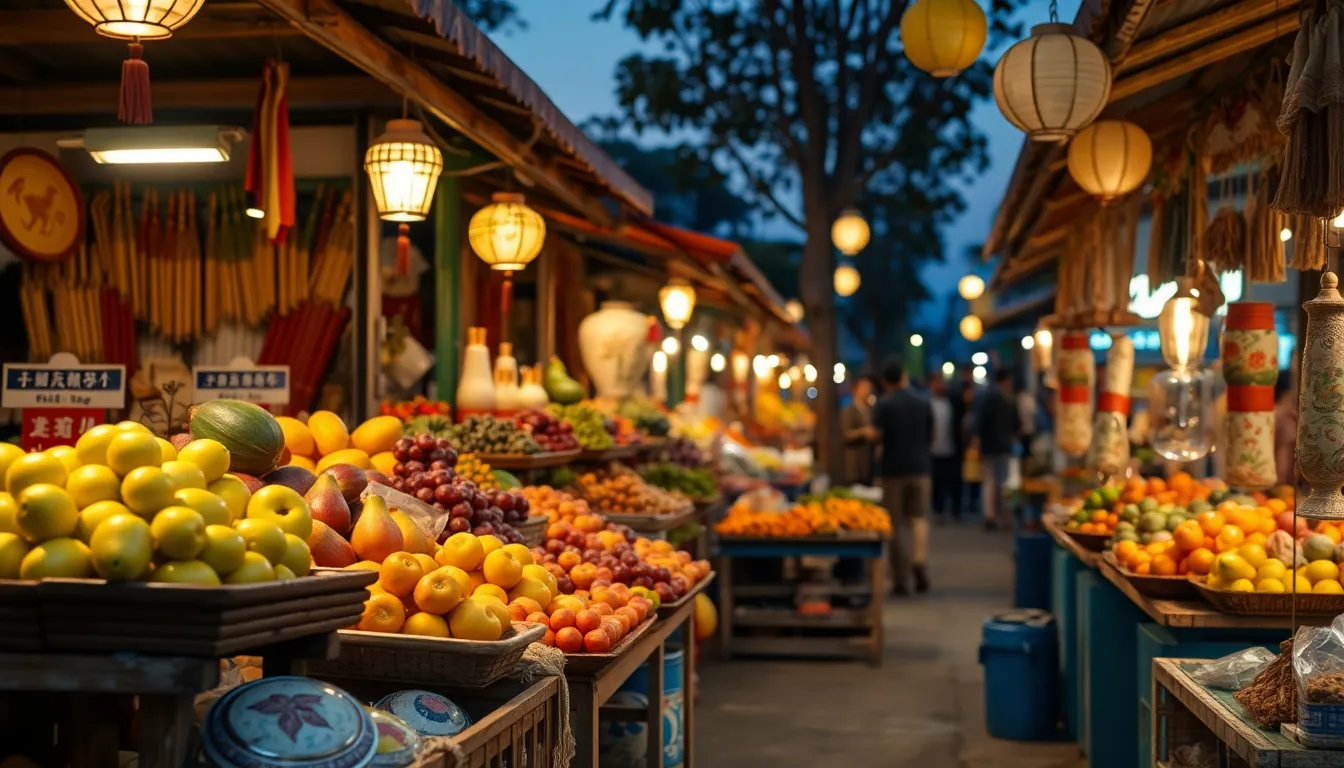 베트남 길거리 음식과 현지인들