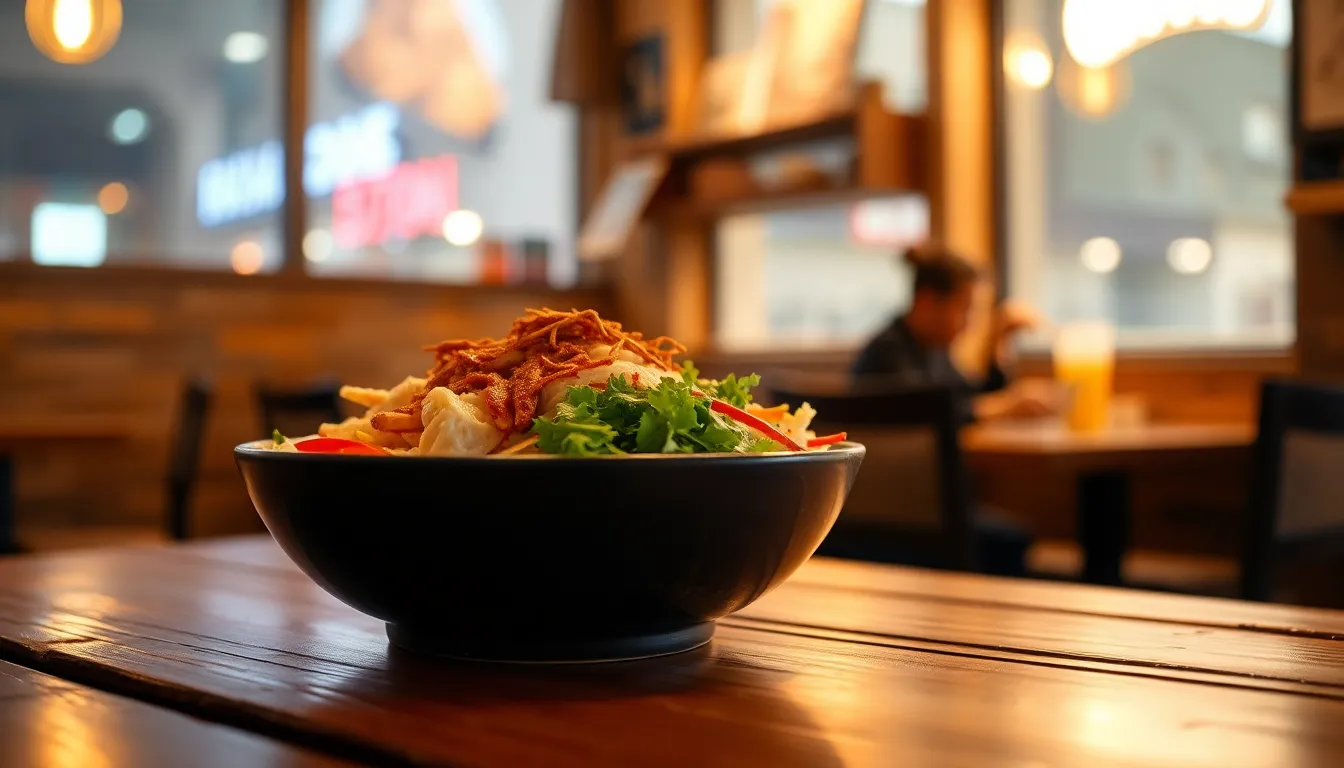 홍대 거리의 다양한 먹거리와 사람들의 모습