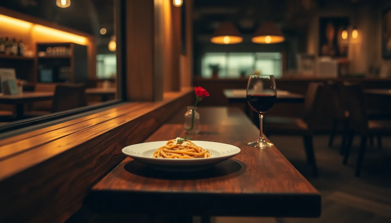 빈티지한 파스타 맛집 내부