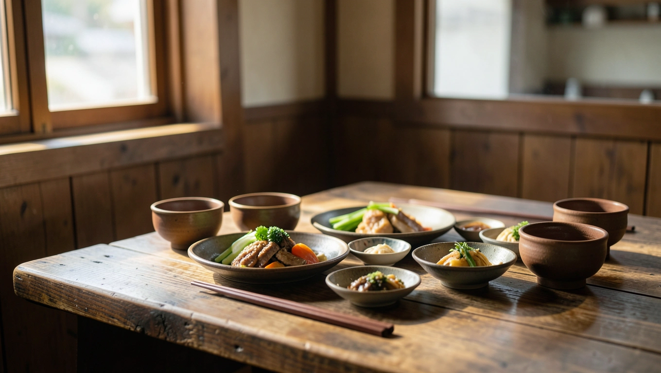 정갈한 백반 한상차림